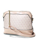 Pink Monogram Messenger Bag-1