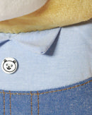 Blue  Character  Faux Fur Backpack | School Bags-3