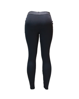 Black Elastic Ponte legging - 0