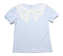 Blue Peterpan Collar Pale-1