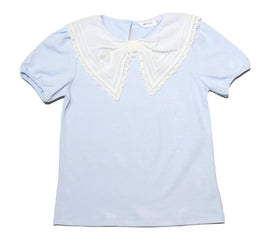 Blue Peterpan Collar Pale