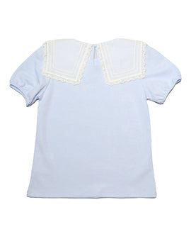 Blue Peterpan Collar Pale - 0