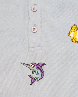 Bjr Short Sleeve Embroidery Polo Tsh - 0