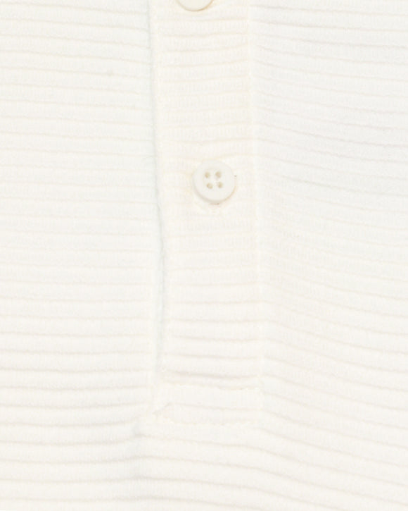 Bjr Short Sleeve Ivory Polo Tsh