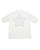 White Aop Oversize Interlock Top-2