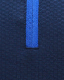 Navy Active Henley T-Shirts-2