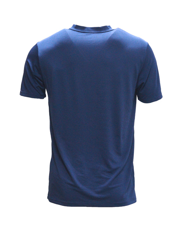 Navy Active Henley T-Shirts