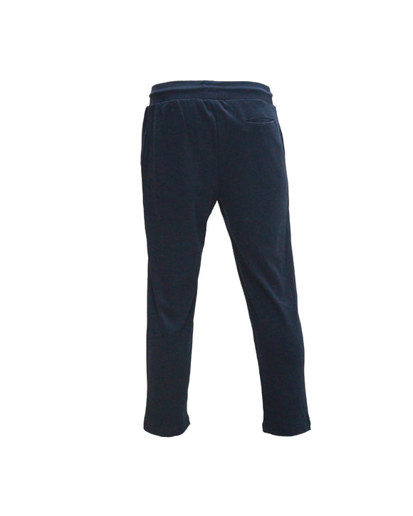 Navy Knit Jog Pants