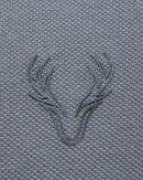 Salte Grey Standup Color Polo Shirt With Chest Logo-2