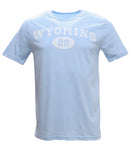 Sky Blue Graphic T-Shirts-1