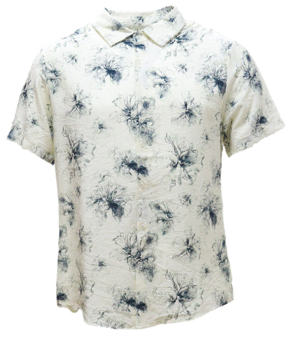 Mens S/Slvs Printed Shirts With Regular Collar Mid