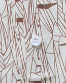 Mens S/Slvs Printed Shirts With Round Neck Collar-3