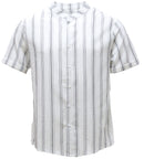 Mens S/Slvs Printed Shirts With Round Neck Collar-1