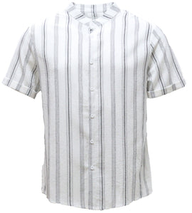 Mens S/Slvs Printed Shirts With Round Neck Collar