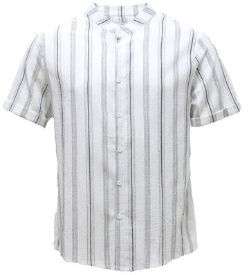 Mens S/Slvs Printed Shirts With Round Neck Collar