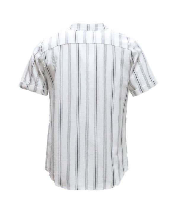 Mens S/Slvs Printed Shirts With Round Neck Collar