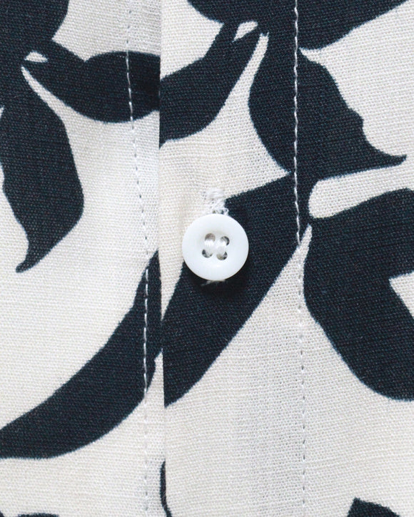 Mens S/Slvs Printed Shirts With Round Neck Collar