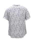 Mens S/Slvs Printed Shirts With Round Neck Collar-2