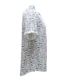 Mens S/Slvs Printed Shirts With Round Neck Collar-3