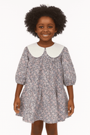 Aop Floral Peterpan Collar Dress Assorted Nawao.com