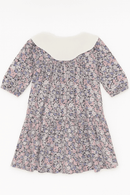 Aop Floral Peterpan Collar Dress Assorted Nawao.com