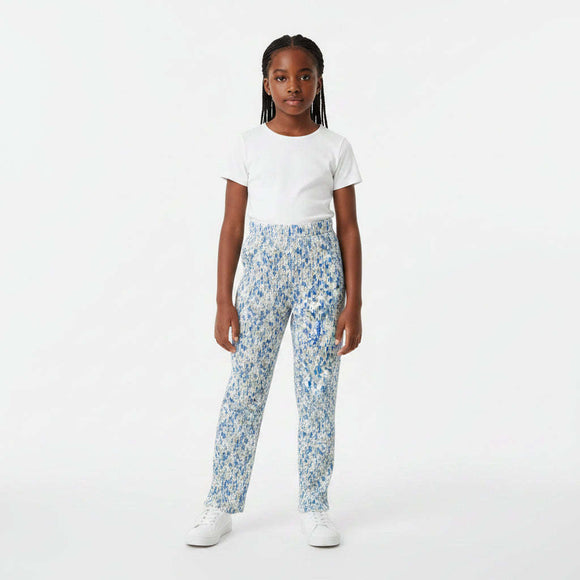 Aop Pleated Culottes Assorted Nawao.com