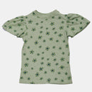 Aop Shorts Tshirt Set Green Nawao.com
