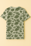 Aop Tee Mid Grey Small Nawao.com