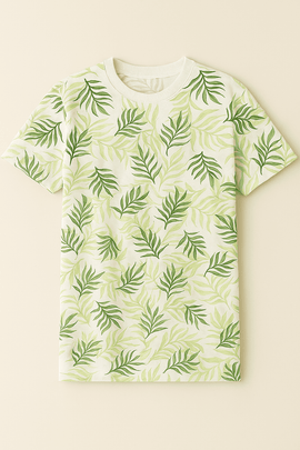 Aop Tee White Small Nawao.com