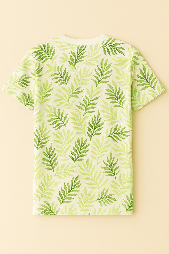 Aop Tee White Small Nawao.com