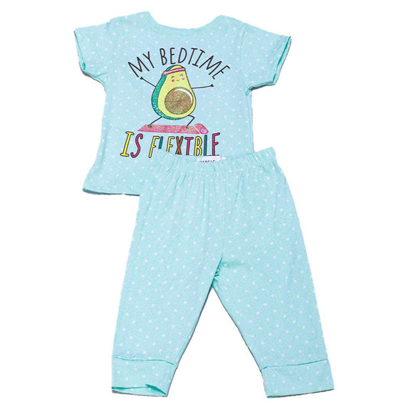 Aqua My Bedtime Is Flexible Pyjama Set Nawao.com