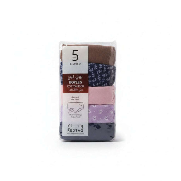 Assorted 5 Pack 365 Boyleg Brief  Assorted Nawao.com