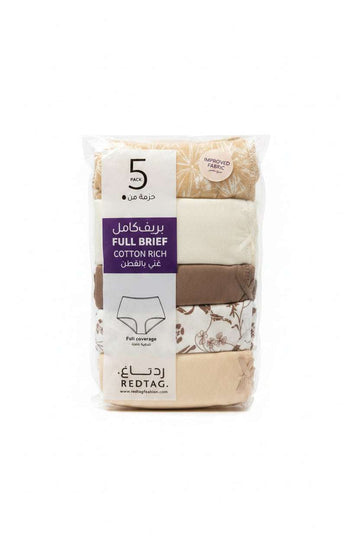 Assorted 5 Pack 365Full Brief  Assorted Nawao.com