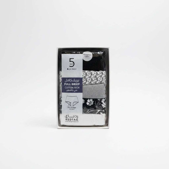Assorted 5 Pack 365Full Brief  Assorted Nawao.com