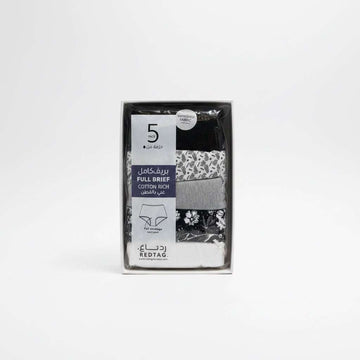 Assorted 5 Pack 365Full Brief  Assorted Nawao.com