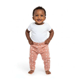 Assorted Brown And Ivory All Over Print Active Pants Assorted Nawao.com