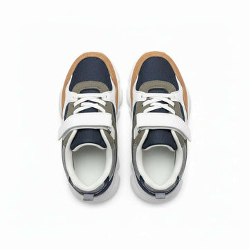 Assorted Color Block Chunky Sneaker Assorted Nawao.com