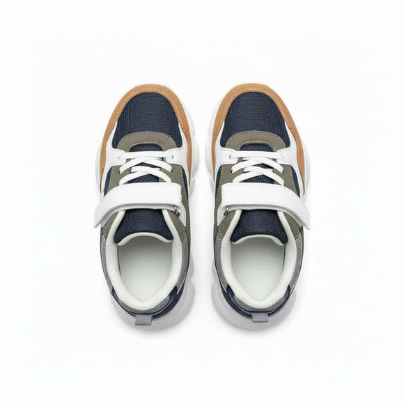 Assorted Color Block Chunky Sneaker Assorted Nawao.com
