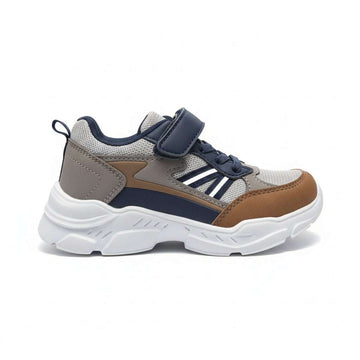 Assorted Color Block Chunky Sneakers Assorted Nawao.com