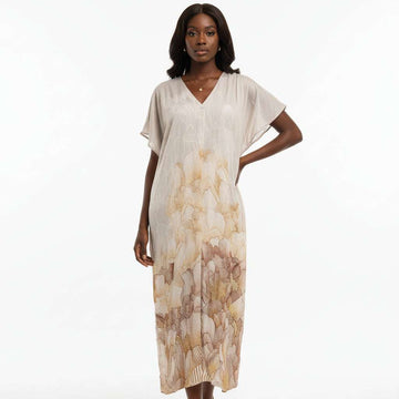 Assorted Floral Printed Dress Nawao.com