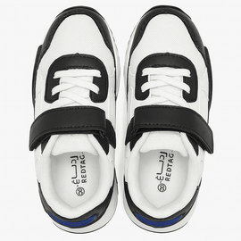 Assorted Material Block Sneaker Nawao.com