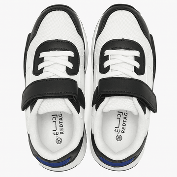 Assorted Material Block Sneaker Nawao.com