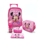 Assorted Minnie Mouse 5 In 1 Value Pack  16  Trolley Bag Nawao.com