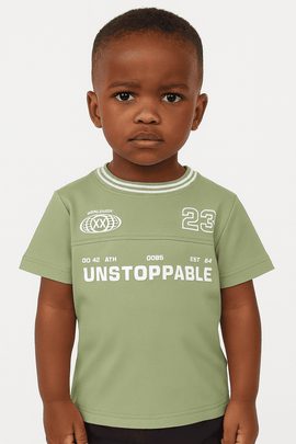 Assorted  Paneled Short Sleeve T Shirt Nawao.com
