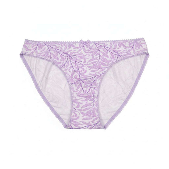 Assorted Print Plain Bikini Briefs  5 Pack  Assorted Nawao.com