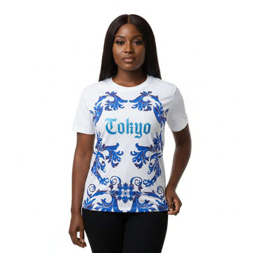 Assorted Printed And Emborided Tee Assorted Nawao.com