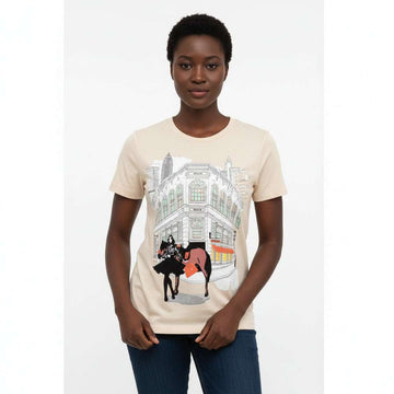 Assorted Printed And Emborided Tee Nawao.com