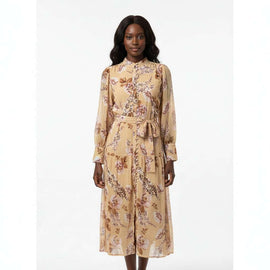Assorted Printed Long Dress Nawao.com