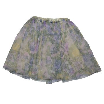 Assorted Printed Mesh Skirt Nawao.com