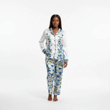 Assorted Satin Classic Pyjama Set Assorted Nawao.com